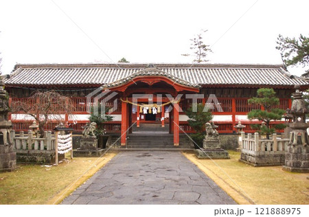 萩の町並み　金谷神社 121888975