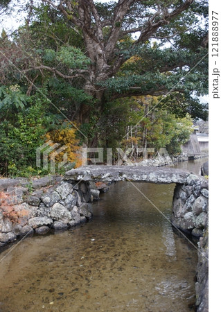 萩の町並み 藍場川 萩の町並み 藍場川 121888977