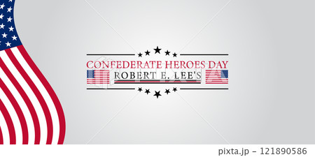 Remembering Robert E Lee Honoring His Birthday with Remembrance 121890586
