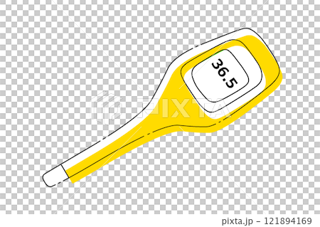 Thermometer illustration Thermometer illustration 121894169