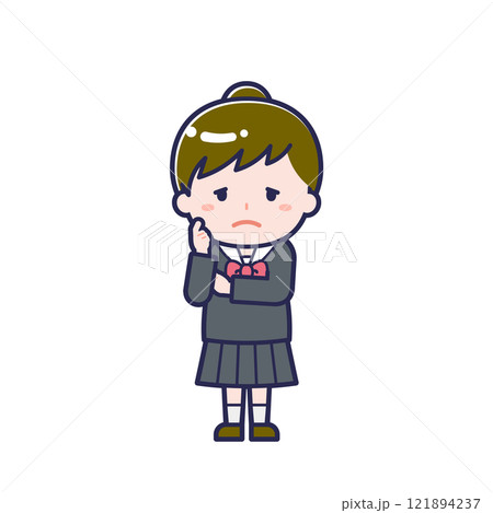 制服_学生/女性 19 制服_学生/女性 19 121894237