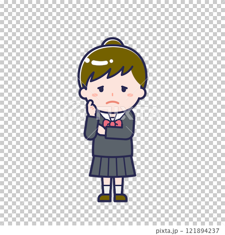 制服_学生/女性 19 制服_学生/女性 19 121894237