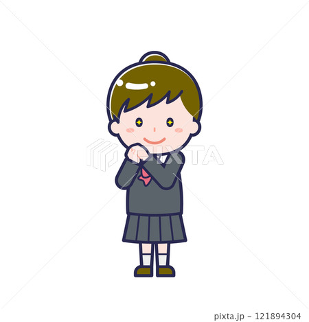 制服_学生／女性 22 121894304