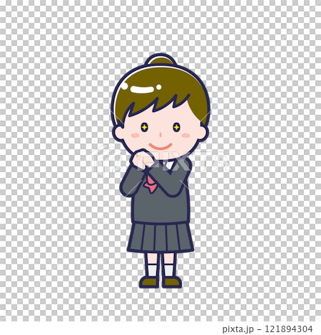 制服_学生／女性 22 121894304