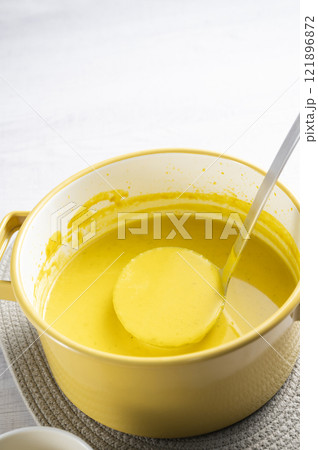 かぼちゃのポタージュスープ 121896872