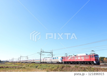 EF81形電気機関車が牽く、JR東日本の豪華寝台特急・E26系・カシオペア・カシオペア紀行5 EF81形電気機関車が牽く、JR東日本の豪華寝台特急・E26系・カシオペア・カシオペア紀行5 121896915