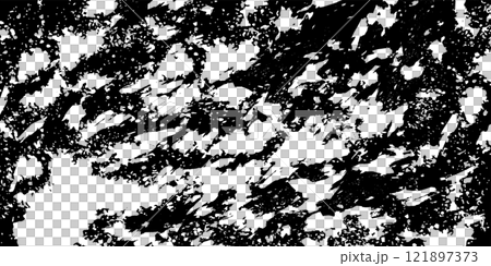 Black abstract texture material 121897373