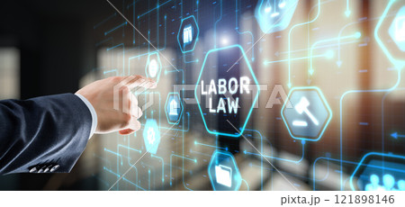 Labor Law. Labor relations, control and regulation of mutual relations with employees Labor Law. Labor relations, control and regulation of mutual relations with employees 121898146