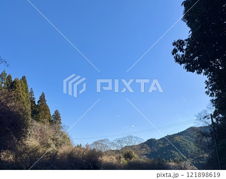 阪内川上流の青空 121898619