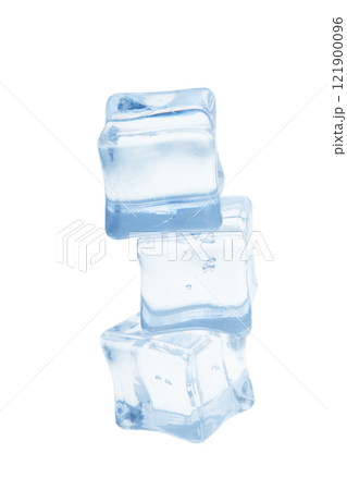 ice cubes isolated 121900096