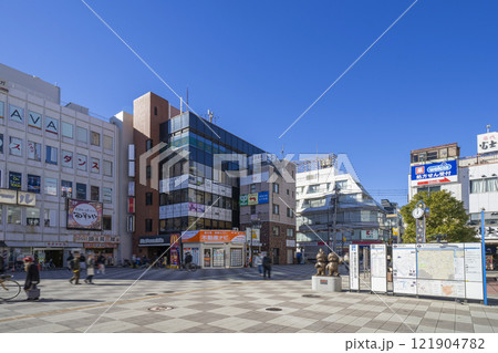 新小岩駅北口の風景 121904782