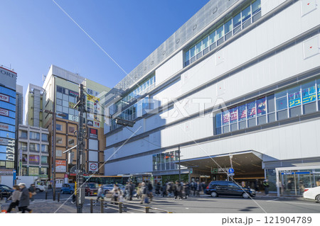 新小岩駅南口の風景 121904789