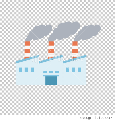 Factory Air Pollution Factory Air Pollution 121907237