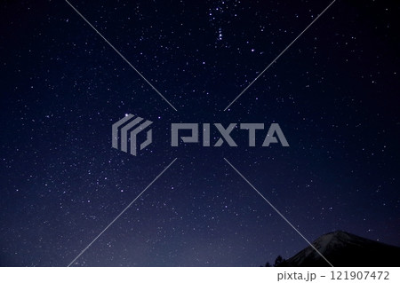 富士山から見る星空 121907472