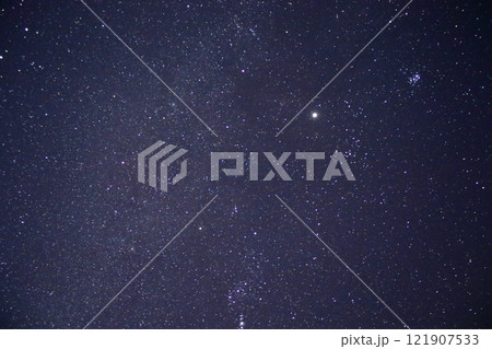 富士山から見る星空 121907533
