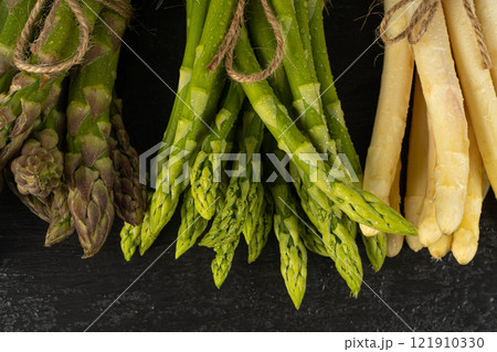 Color Garden Asparagus Texture Background, Many Fresh Vegetables Mockup Color Garden Asparagus Texture Background, Many Fresh Vegetables Mockup 121910330