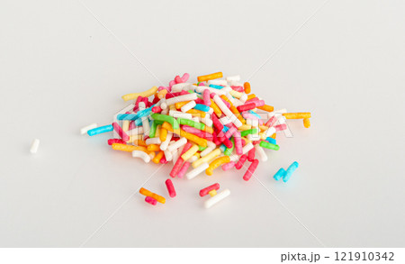 Candy Sprinkle, Donut Rainbow Sprinkles, Sweet Color Glaze, Small Vermicelli Candy Sprinkle, Donut Rainbow Sprinkles, Sweet Color Glaze, Small Vermicelli 121910342