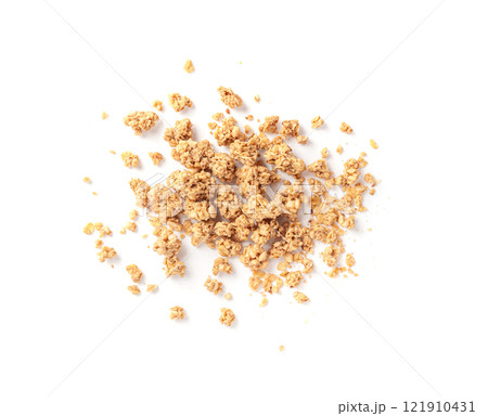 Granola, Muesli Breakfast, Crunchy Cereal Breakfast, Oatmeal Muesli with Seeds and Grains, Healthy Diet 121910431