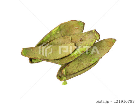 Hass Avocado Peel Isolated, Whole Sharwil Peelings, Brown Avocados Shell, Fresh Alligator Pear Skin Hass Avocado Peel Isolated, Whole Sharwil Peelings, Brown Avocados Shell, Fresh Alligator Pear Skin 121910785