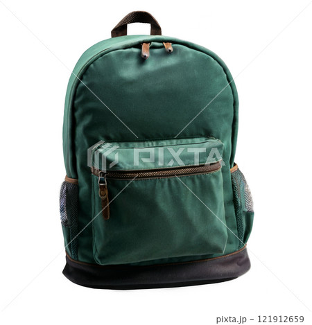 Durable green backpack designed for everyday use, perfect for students and outdoor adventures 121912659