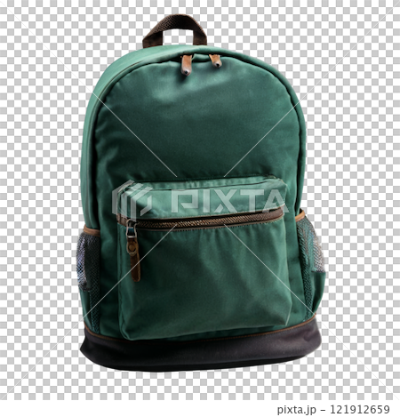 Durable green backpack designed for everyday use, perfect for students and outdoor adventures 121912659