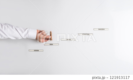 Business vision and success concept Business vision and success concept 121913117