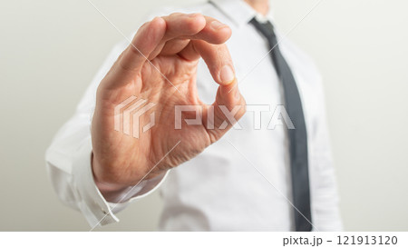 Businessman making ok sign 121913120