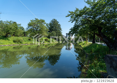 新庄城跡　堀 121915628