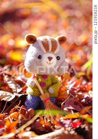 動物のあみぐるみ 紅葉 動物のあみぐるみ 紅葉 121916216