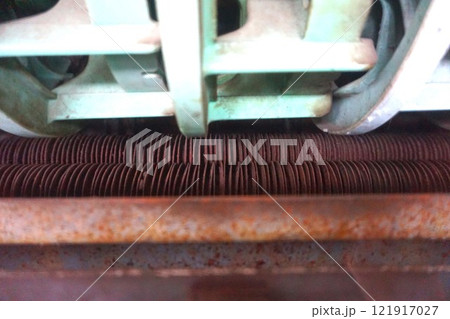 富岡製糸場　繰糸所　繰糸工場　国宝　重要文化財　 121917027