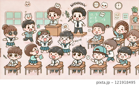 うるさい教室 うるさい教室 121918495