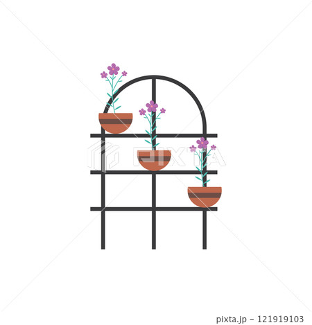 Potted ornamental plants icon 121919103