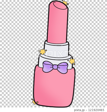 The illustration of a lipstick 121920465