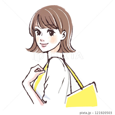 女性・女の子のイラスト素材 121920503