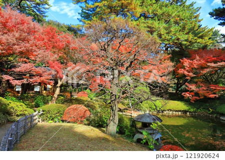 【東京都】晴天の東京都庭園美術館 【東京都】晴天の東京都庭園美術館 121920624