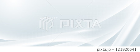 Soft White Abstract Background with Smooth Curves 121920641