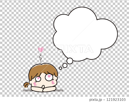 夢中的女孩和講話泡泡 夢中的女孩和講話泡泡 121923103