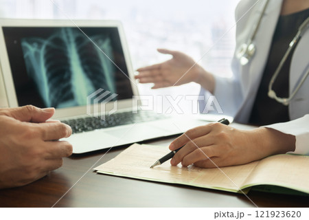 doctor and patient doctor and patient 121923620