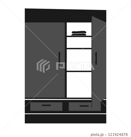 wardrobe icon vector wardrobe icon vector 121924878