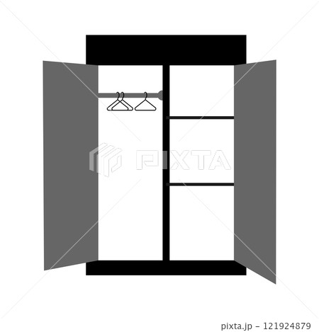 wardrobe icon vector wardrobe icon vector 121924879