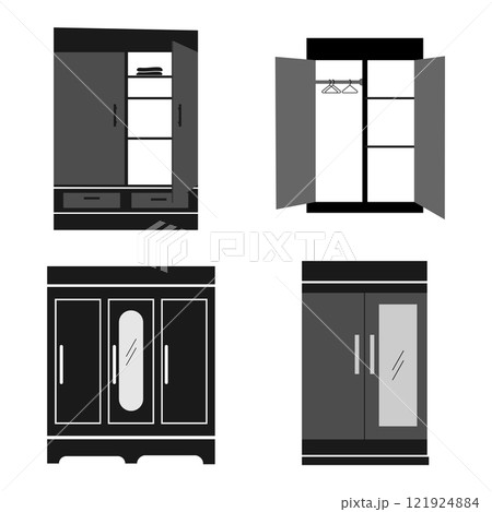wardrobe icon vector wardrobe icon vector 121924884