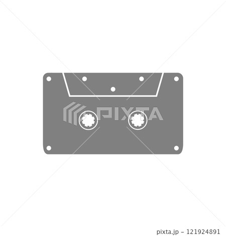 cassette icon vector 121924891