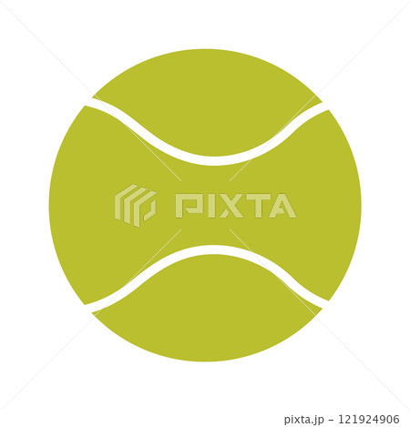 tennis ball icon 121924906