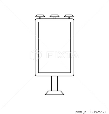 Billboard, Icon vektor Billboard, Icon vektor 121925575