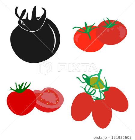 tomato fruit icon 121925602