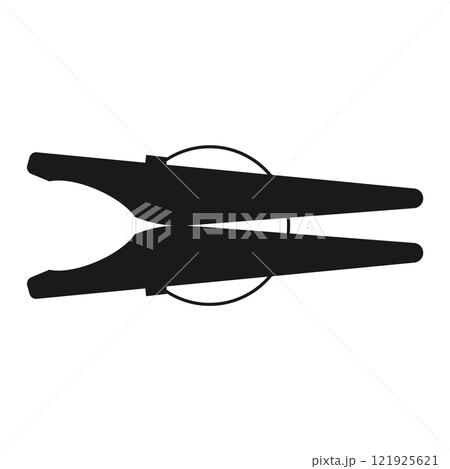 clothespin icon vector 121925621
