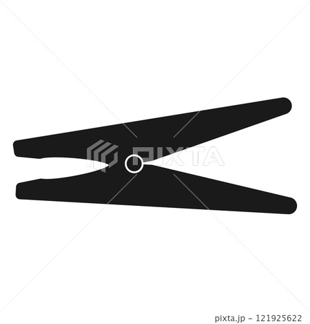 clothespin icon vector 121925622