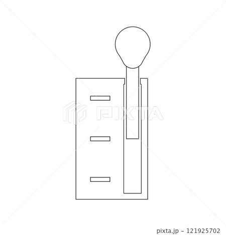lever icons of various models lever icons of various models 121925702
