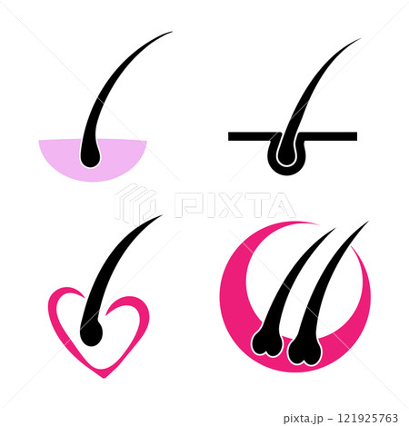 Hair treatment logo 121925763