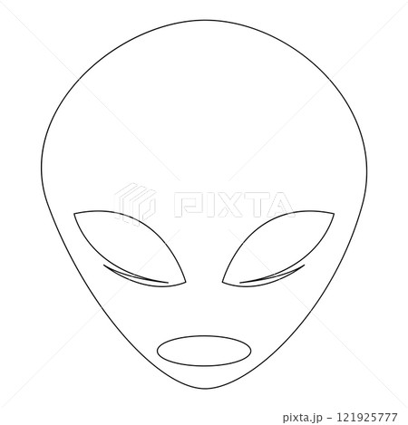 alien icon vektor alien icon vektor 121925777